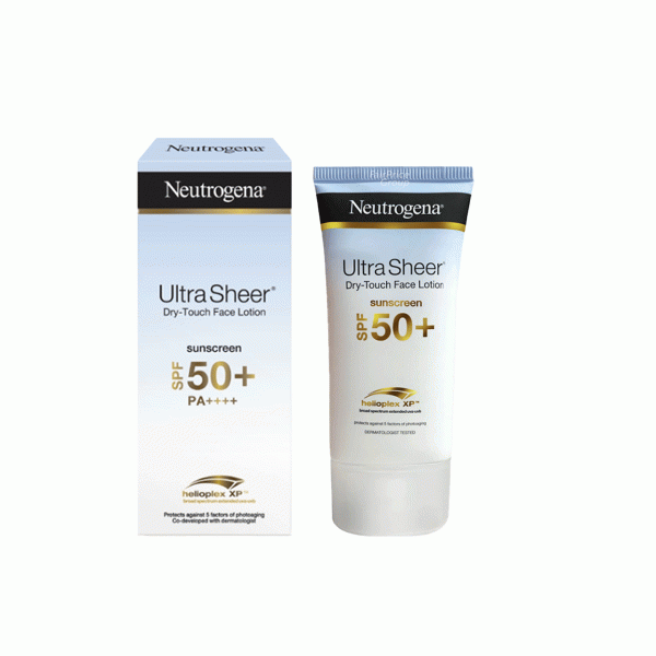 کرم ضد آفتاب اولترا شیر نوتروژینا Ultra Sheer Face SPF50