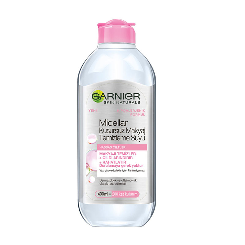 میسلار واتر صورتی گارنیر مناسب پوست های حساس