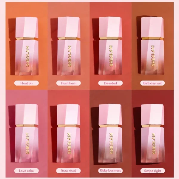 رژگونه های مایع شیگلم اورجینال مدل SHEGLAM Liquid Blush
