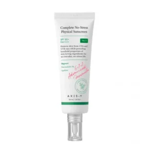 ضد آفتاب فیزیکی ضد لک اکسیس وای AXIS-Y Complete No-Stress Physical Sunscreen SPF50+