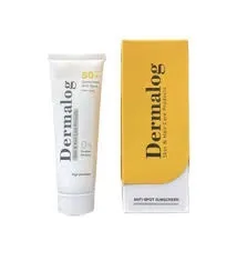کرم ضد آفتاب و ضد لک بی رنگ درمالوگ با SPF 50+