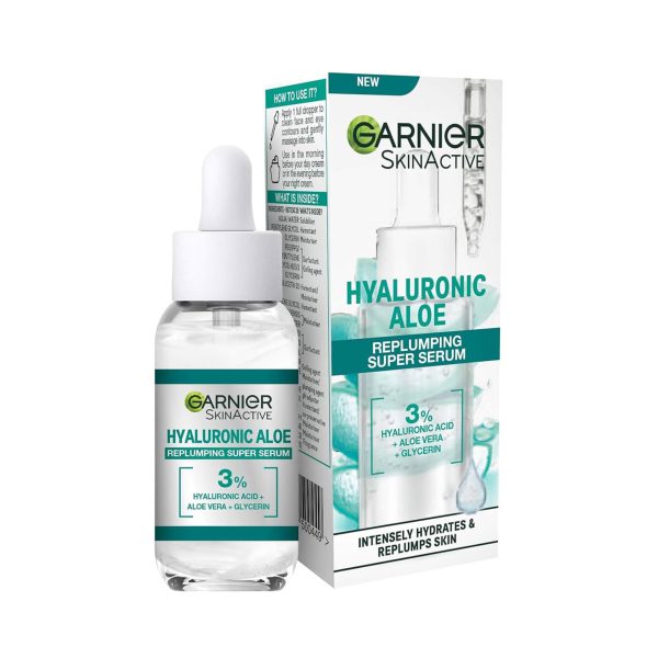 سرم آبرسان هیالورونیک اسید و آلوئه ورا گارنیه 30ml گارنیر