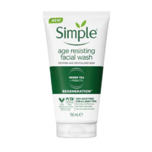 ژل شستشو ضد پیری سیمپل مدل Age Resisting حجم 150 میلی لیتر