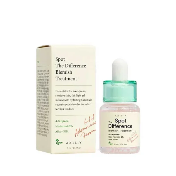 سرم ضدجوش و جای جوش تریتمنت اسپات اکسیس وای axis-y spot the difference blemish treatment - Image 1
