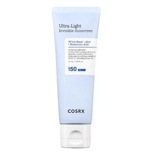 ضد آفتاب مرطوب کننده اولترالایت (بدون رنگ)کوزارکس SPF50انواع پوست و چرب و مختلط