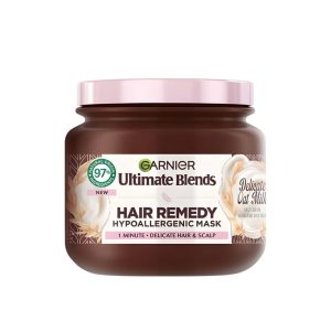 ماسک مو ترمیم‌کننده و ضد شکنندگی گارنیر Botanic Therapy مدل White Honey مناسب موهای ضعیف و شکننده