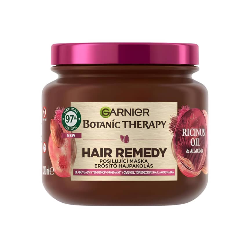 ماسک موی ضد ریزش گارنیر بوتانیک تراپی حاوی روغن بادام و کرچک ماسک موی ضد ریزش گارنیر بوتانیک تراپی حاوی روغن بادام و کرچک