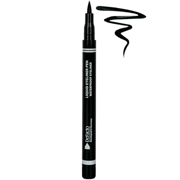 خط چشم ضد آب ماژیکی Defacto Waterproof Eyeliner Pen