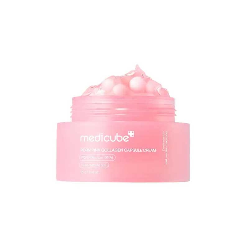 کرم کپسولی کلاژن مدی‌کیوب Medicube PDRN Pink Collagen Capsule Cream