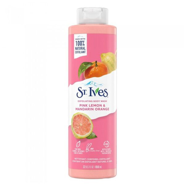 شامپو بدن اسکراب دار گریپ فروت و پرتقال سینت ایوز St.Ives