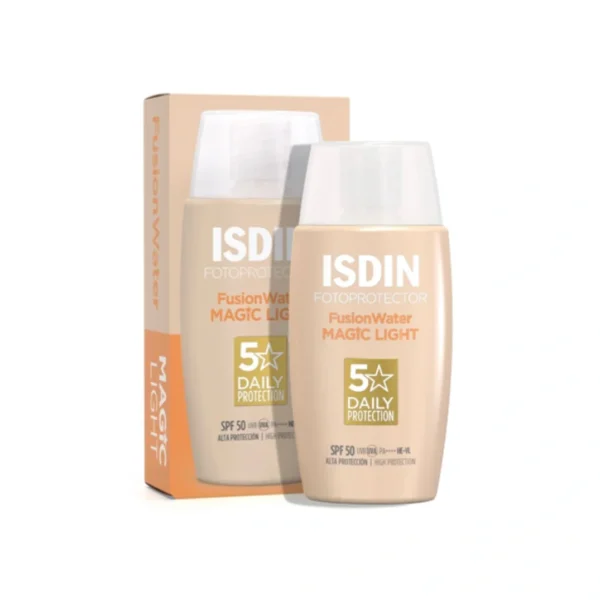 کرم ضد آفتاب ایزدین فیوژن واتر مجیک رنگی لایت Fusion Water Magic