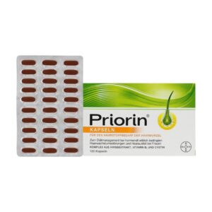 قرص پریورین ضدریزش مو هورمونی و ارثی priorin