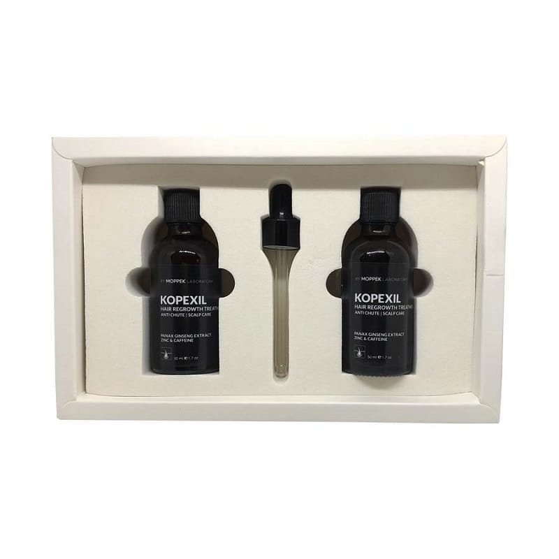 لوسیون ضد ریزش کوپکسیل دو عددی موپک Moppek Kopexil Hair Regrowth Treatment