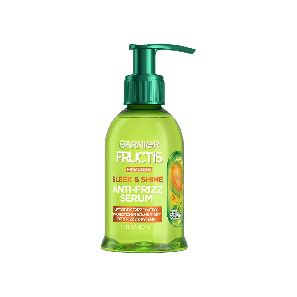 سرم مو ضد وز و براق کننده گارنیر مدل Fructis Sleek & Shine حجم 150 میل