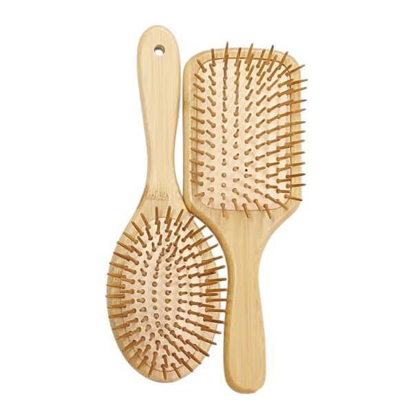 برس چوبی مو LNMD مدل Paddle Brush ضد وز و ضد الکتریسیته