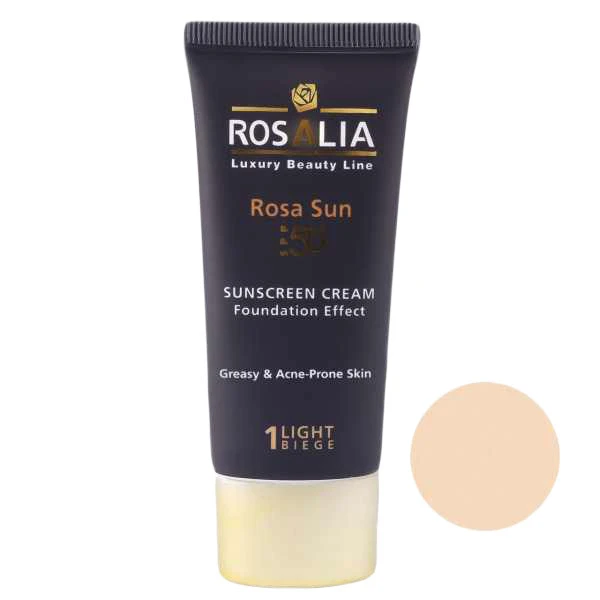 کرم ضد آفتاب رزالیا مدل Greasy & Acne-Prone