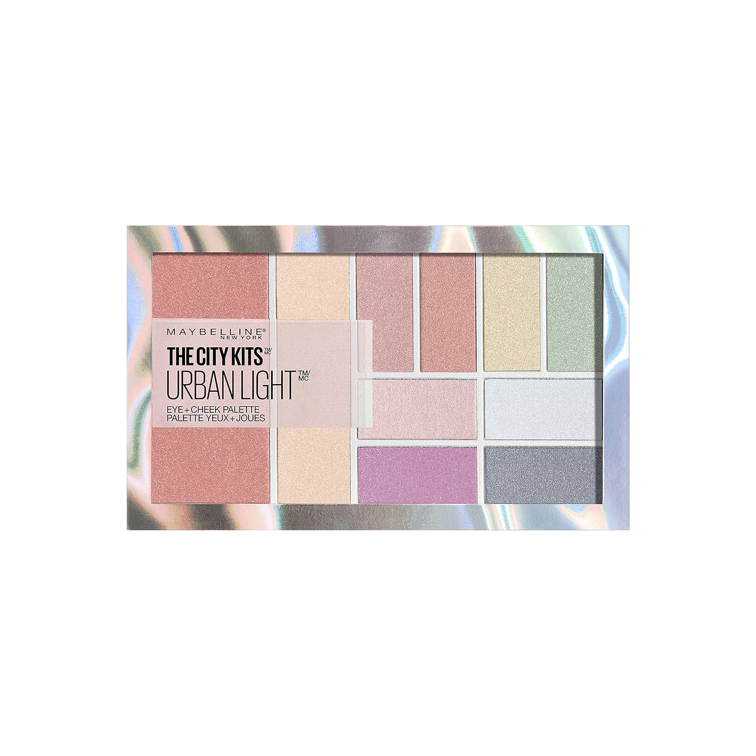 پالت چشم و صورت سیتی کیتس میبلین Maybelline City Kits Eye & Face Palette