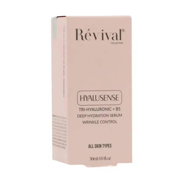 سرم آبرسان و روشن کننده پوست رویوال مدل هیالورونیک اسید Revival Hydrating & Brightening Serum for All Skin Types