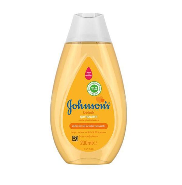 شامپو بچه جانسون مدل Nazik Günlük Bakım | Johnson’s Baby Shampoo 200ml