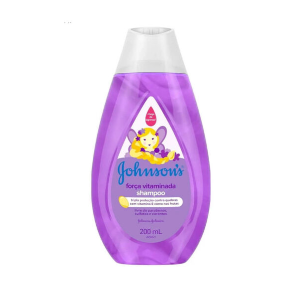 شامپو کودک جانسون مدل De Fuerza تقویت کننده مو Johnson’s Baby Shampoo De Fuerza Hair Strengthening