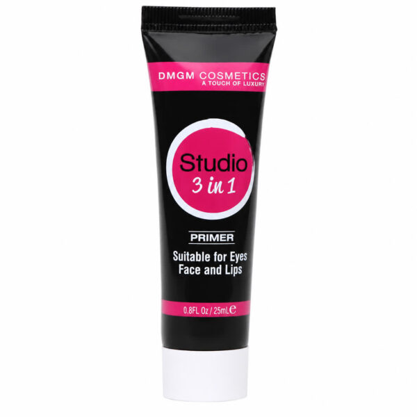 پرایمر DMGM Cosmetics Studio 3 in 1 Primer | زیرساز آرایش چشم، صورت و لب