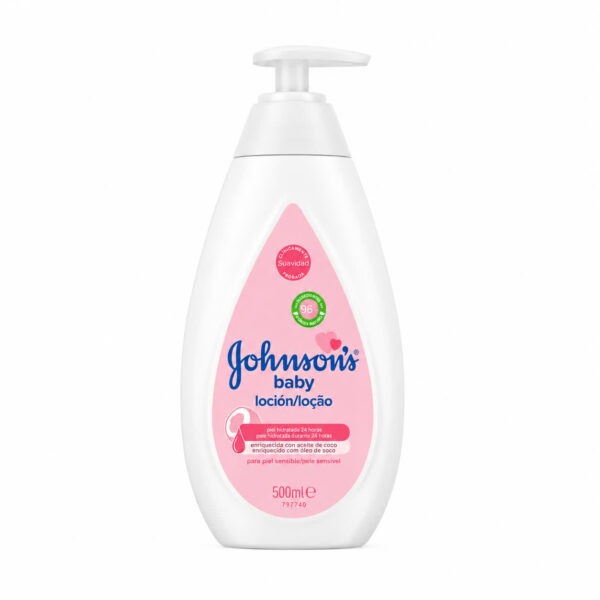 لوسیون بدن کودک جانسون مدل Coconut حجم 500 میل | Johnson’s Baby Coconut Body Lotion 500ml