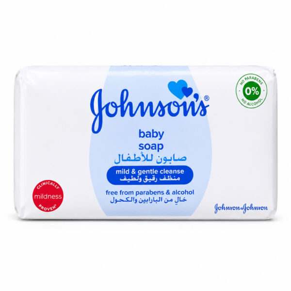 صابون بچه جانسون Johnson’s Baby Soap | صابون ملایم مخصوص پوست حساس نوزاد و کودک