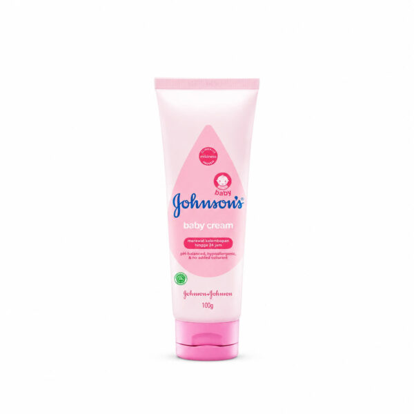 کرم مرطوب کننده تیوبی بچه جانسون 100 میل | Johnson’s Baby Moisturizing Cream 100ml