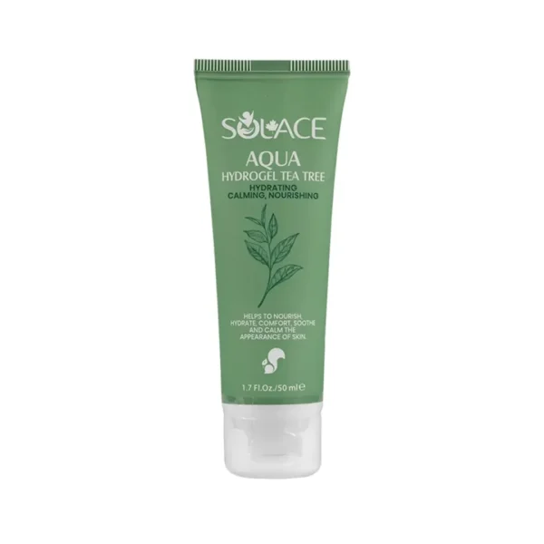 ژل آبرسان پوست چرب و مختلط درخت چای سولس | Solace Tea Tree Hydrating Gel for Oily & Combination Skin