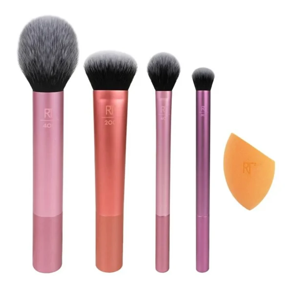 ست براش ۵ تکه ریل تکنیک مدل Real Techniques Everyday Essentials Brush Set