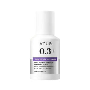 سرم رتینول 0.3 و نیاسینامید آنوا | ANUA Retinol 0.3 Niacinamide Serum برای ضد چروک و روشن‌کننده پوست