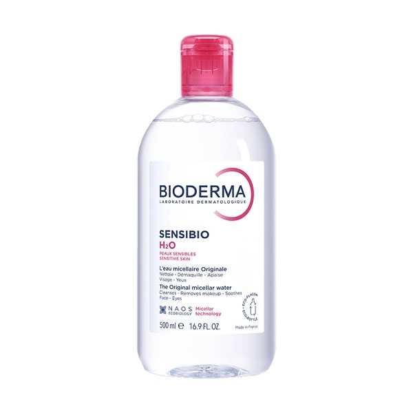 میسلار واتر پاک‌کننده صورت بایودرما مدل سنسی‌بیو Bioderma Sensibio H2O