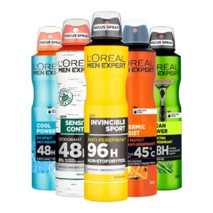 اسپری ضد تعریق مردانه لورآل سری Men Expert (L’Oréal Men Expert Deodorant)